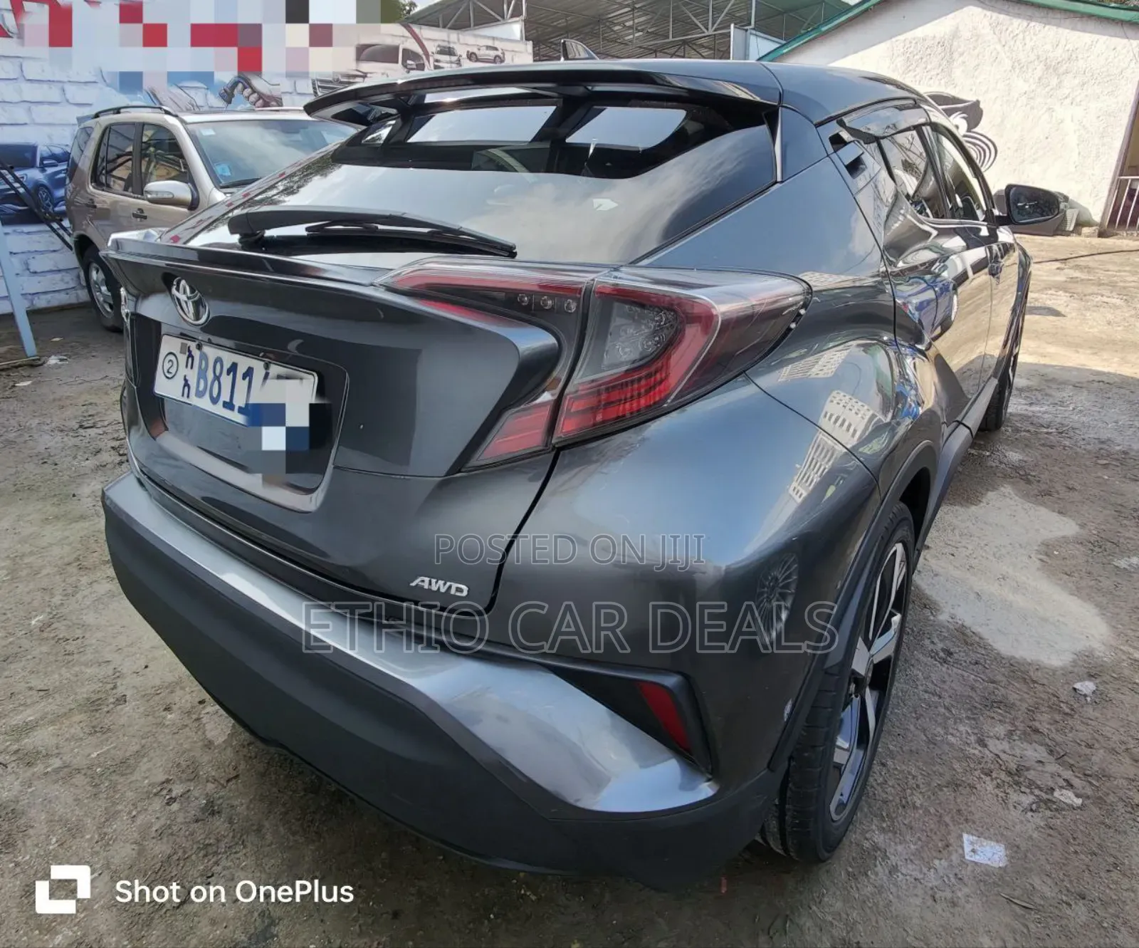 Toyota C-HR 2019 Matt Black
