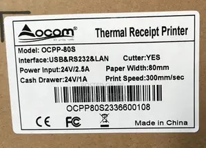 Ocom Thermal Printer (Kitchen System )