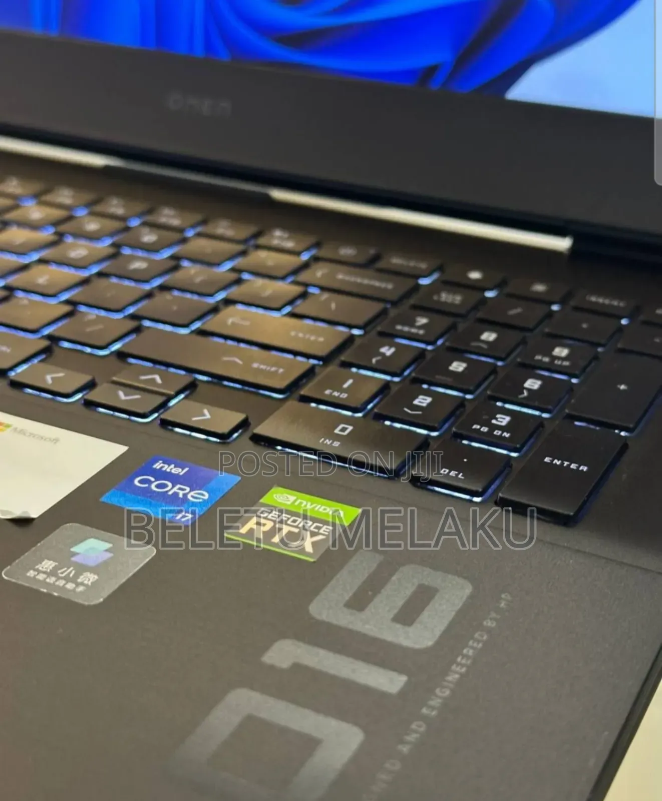 New Laptop HP Omen 15 16GB Intel Core I7 SSD 512GB