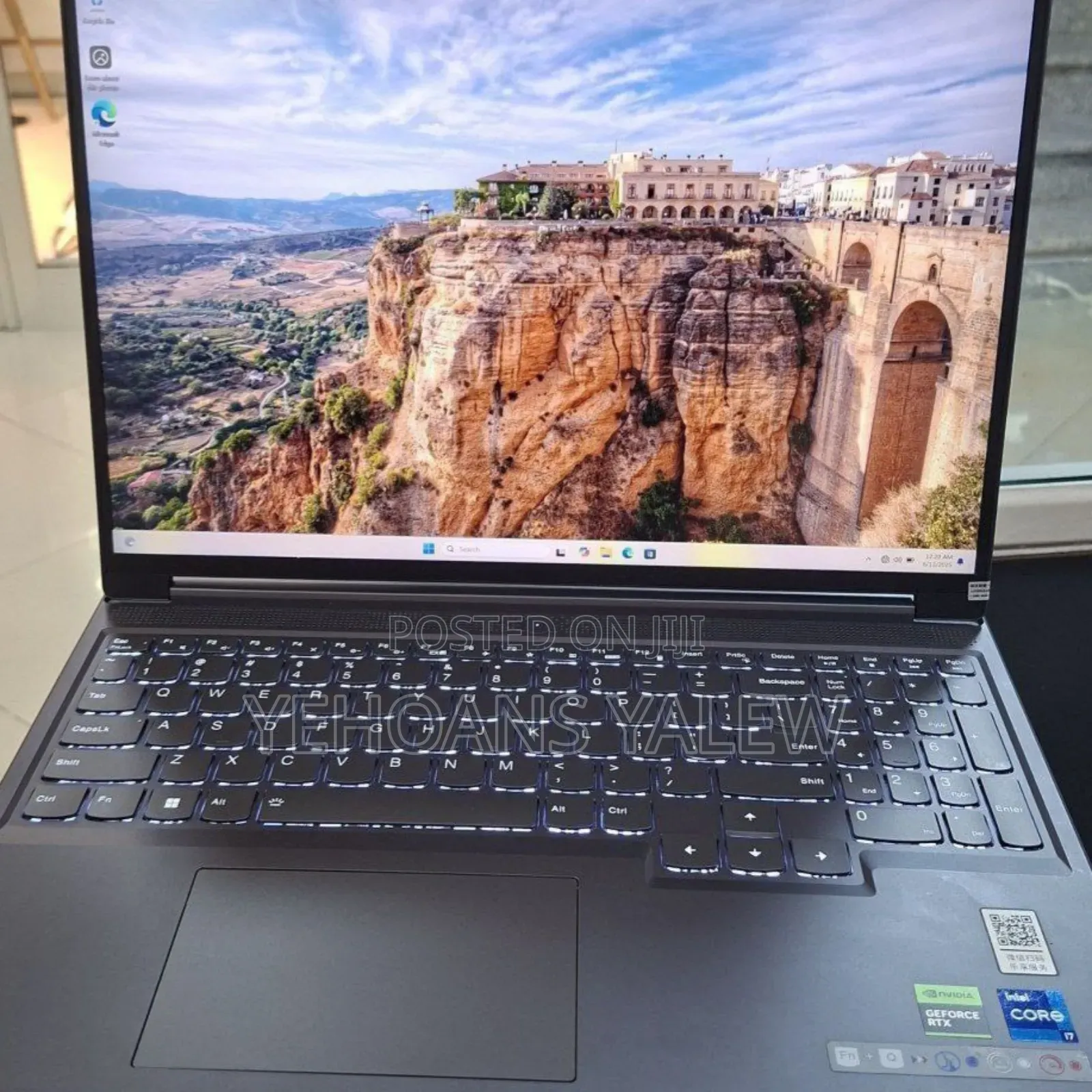 New Lenovo Legion Y7000P IRX9 Gaming Laptop 16GB Intel Core I7 SSD 1T