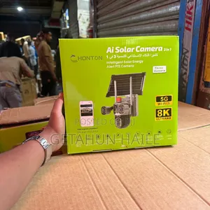 4g Smart Solar Camera With 4 Lenses