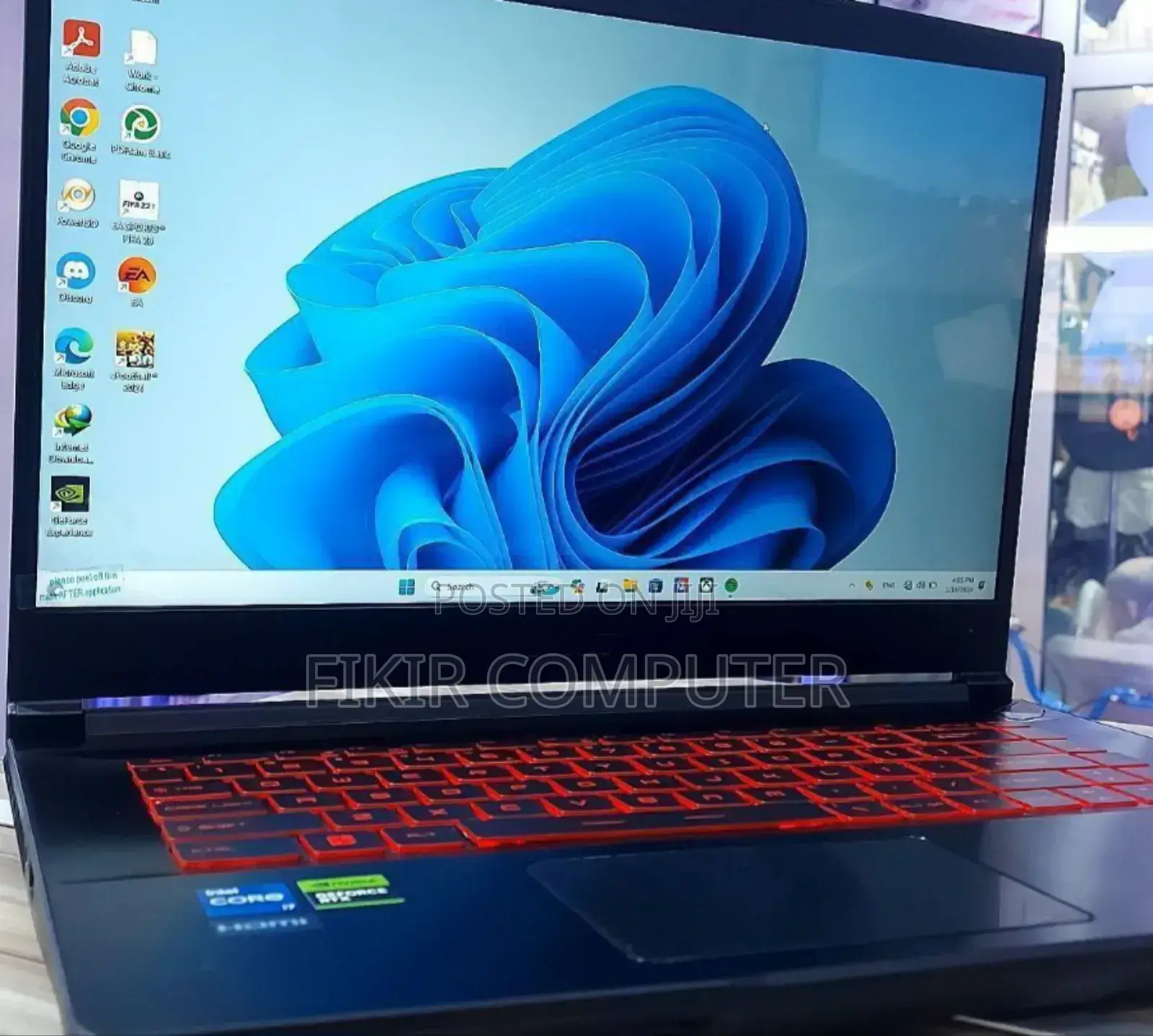 New Laptop MSI Katana GF66 16GB Intel Core I7 SSD 1T