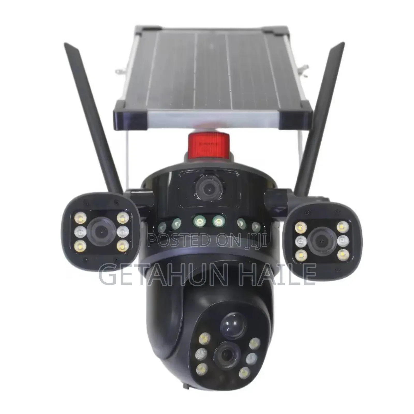 4g Smart Solar Camera With 4 Lenses