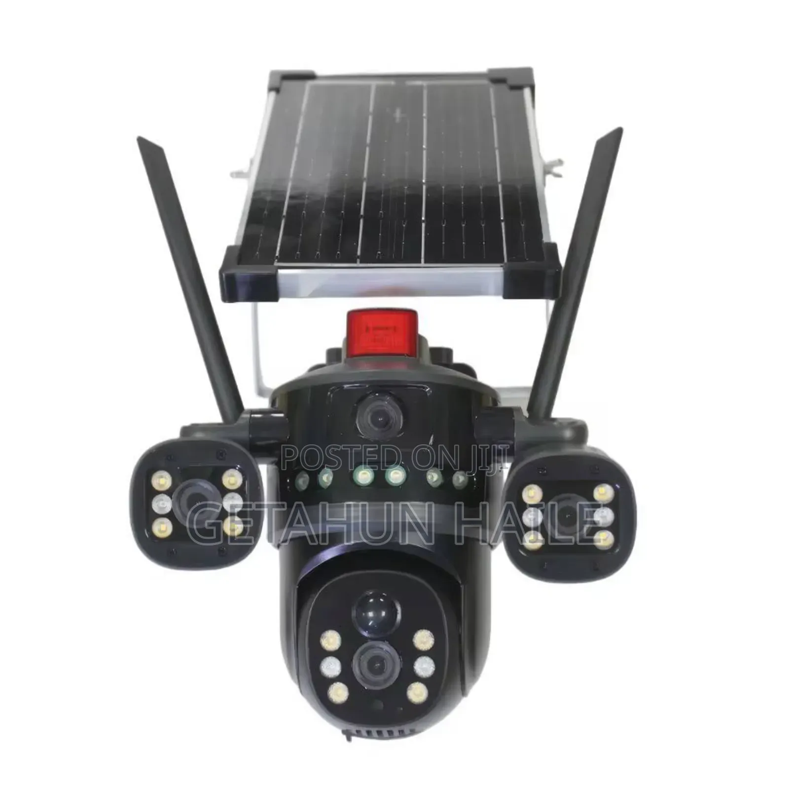 4g Smart Solar Camera With 4 Lenses