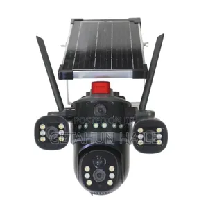 4g Smart Solar Camera With 4 Lenses