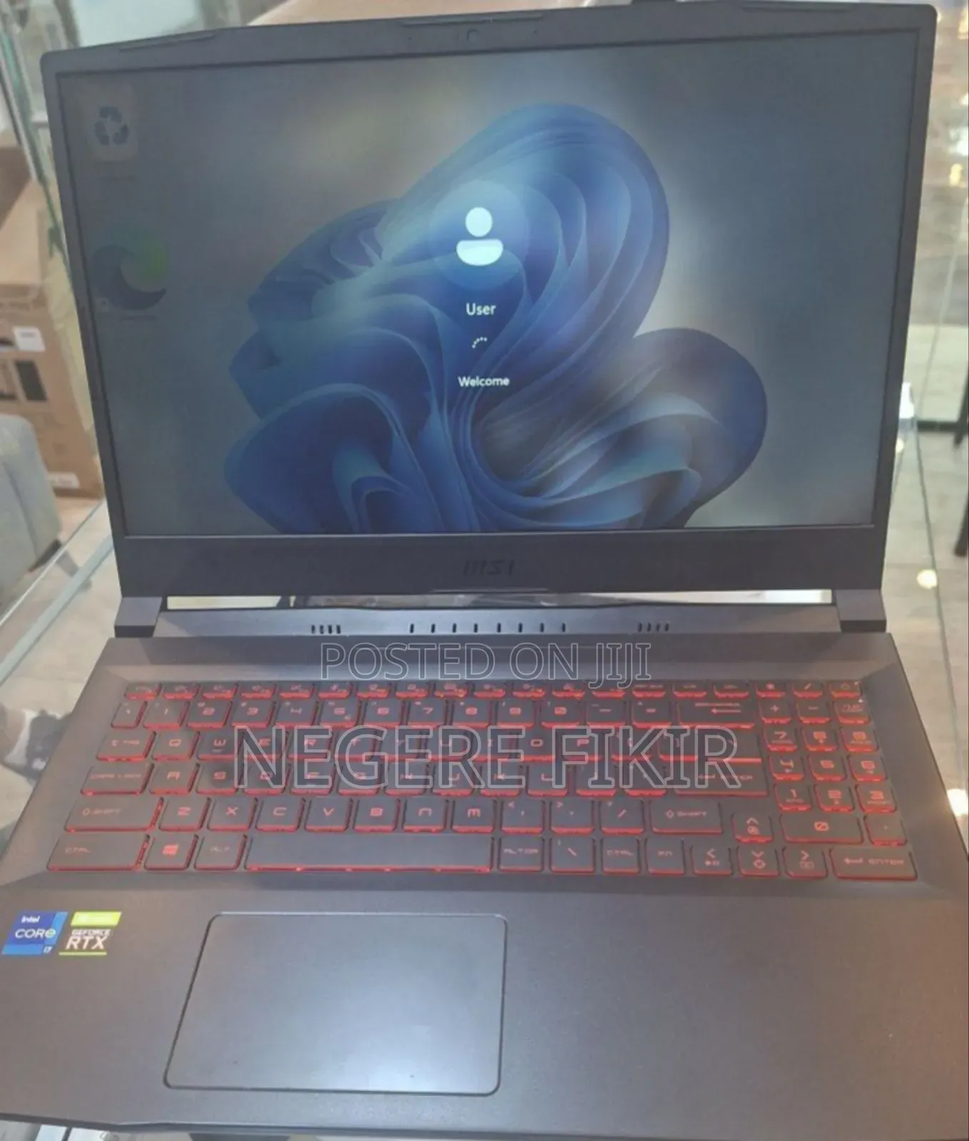 New Laptop MSI Katana GF66 16GB Intel Core I7 SSD 1T