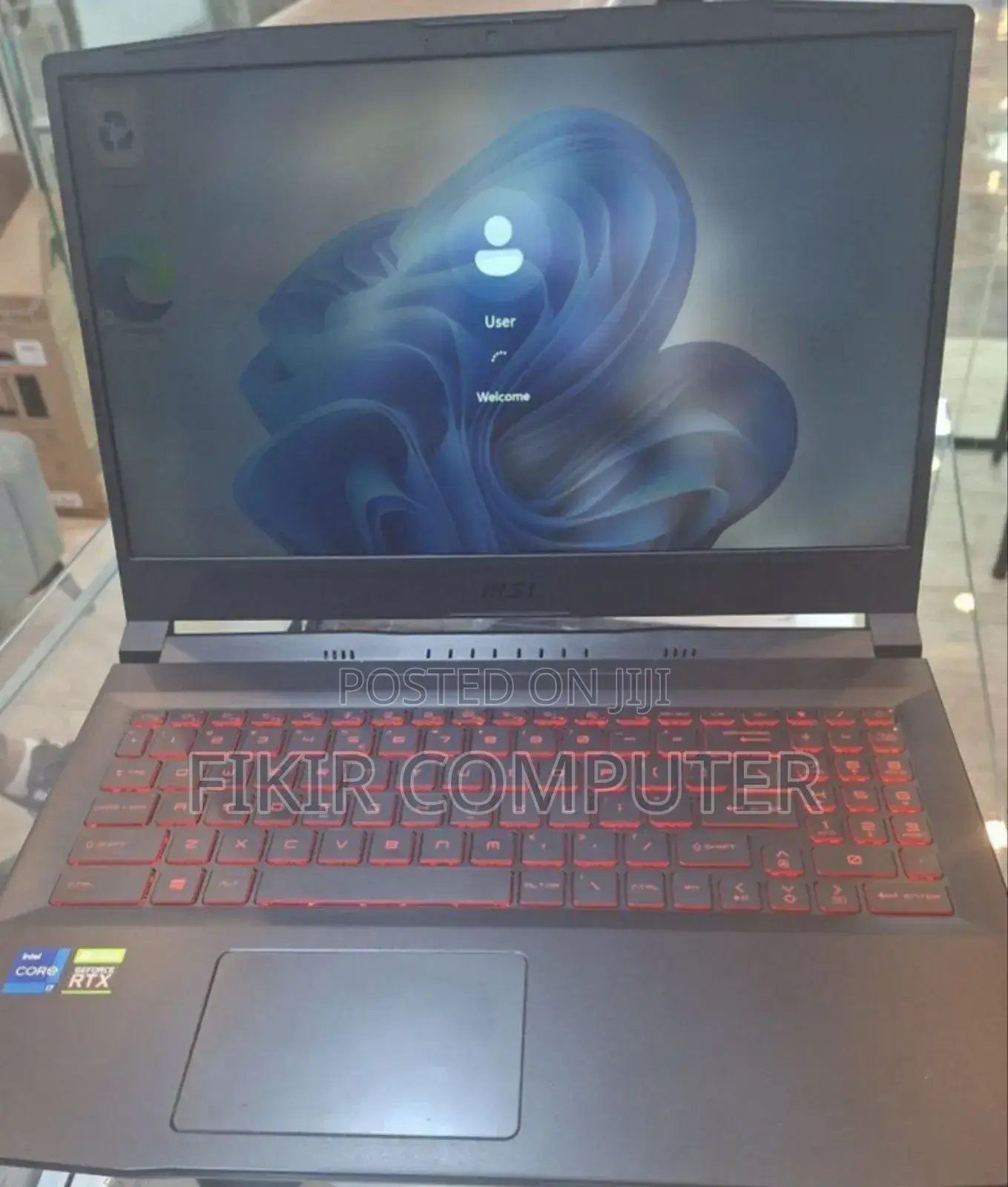 New Laptop MSI Katana GF66 16GB Intel Core I7 SSD 1T