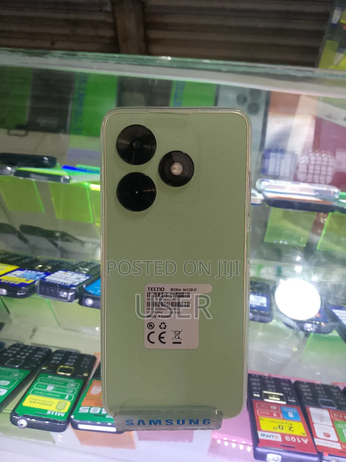 New Tecno Pop 8 64 GB Black