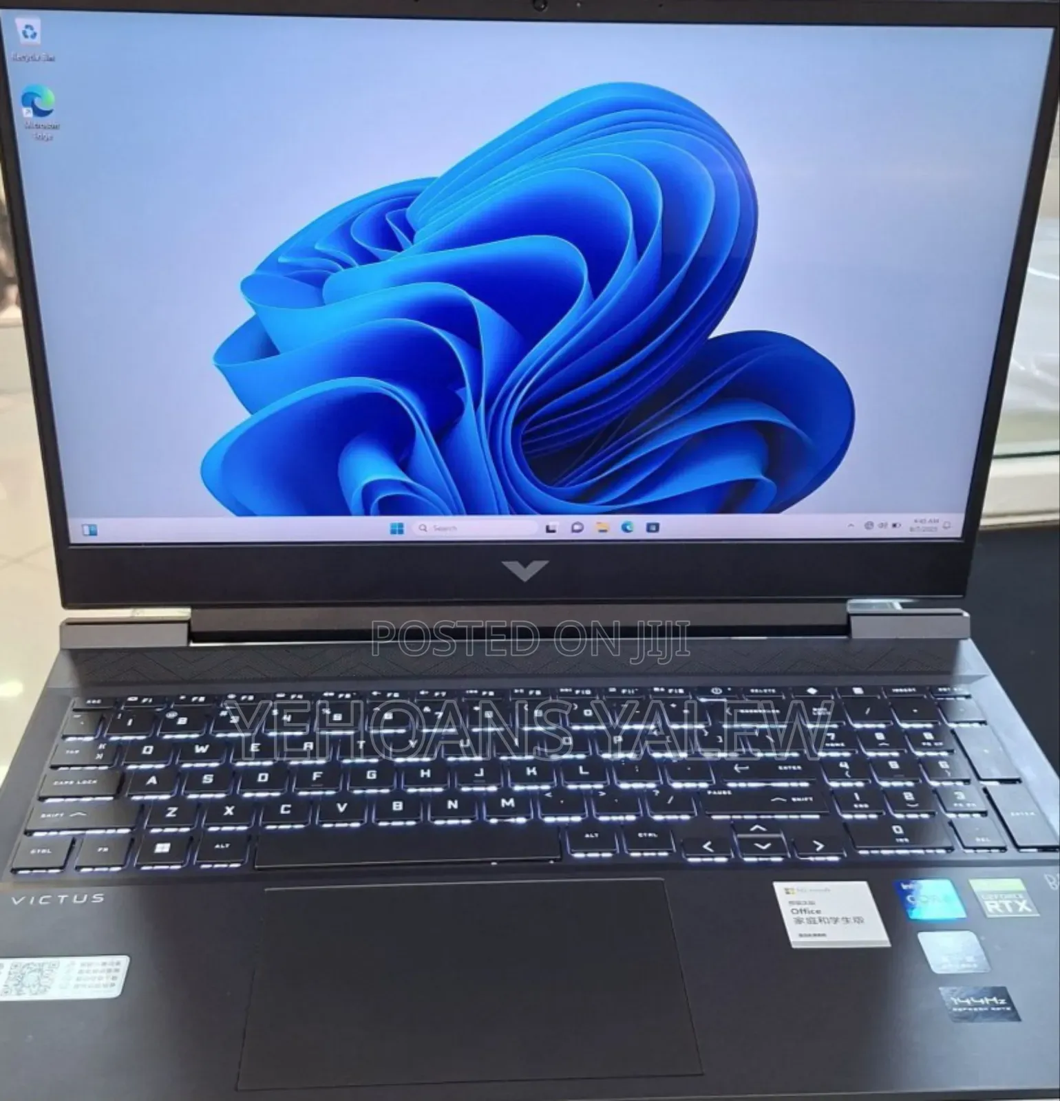New Laptop HP Victus 16 16GB Intel Core I7 SSD 512GB