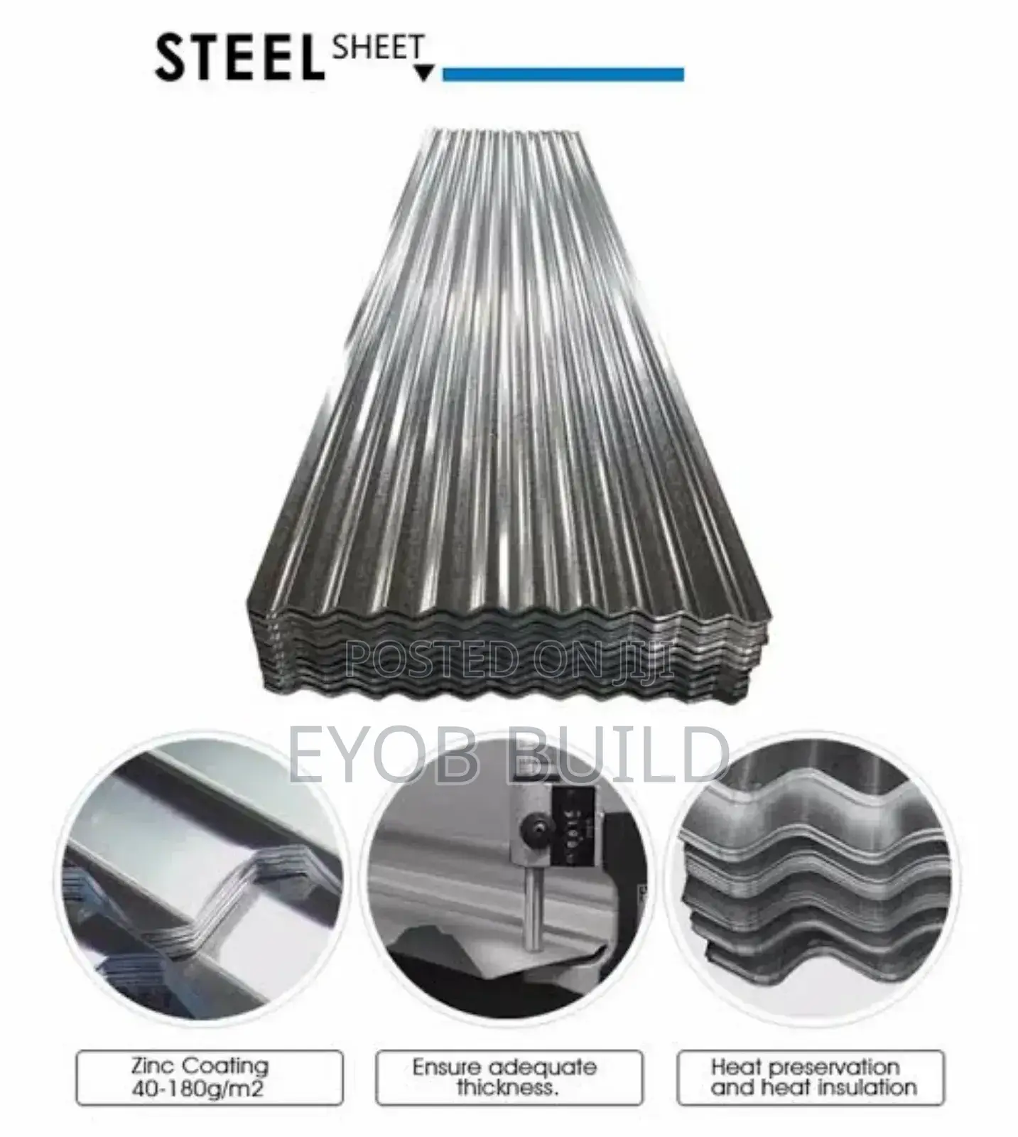የቤት ክዳን ቆርቆሮ / Roofing, Corrugated, Ega, Decra Tile. የቤት ክዳን ቆርቆሮ