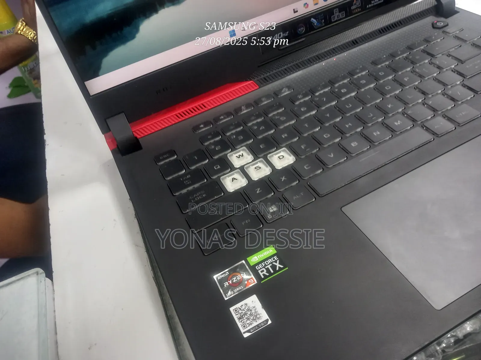 New Laptop Asus ROG Strix G15 16GB AMD Ryzen 9 SSD 1T