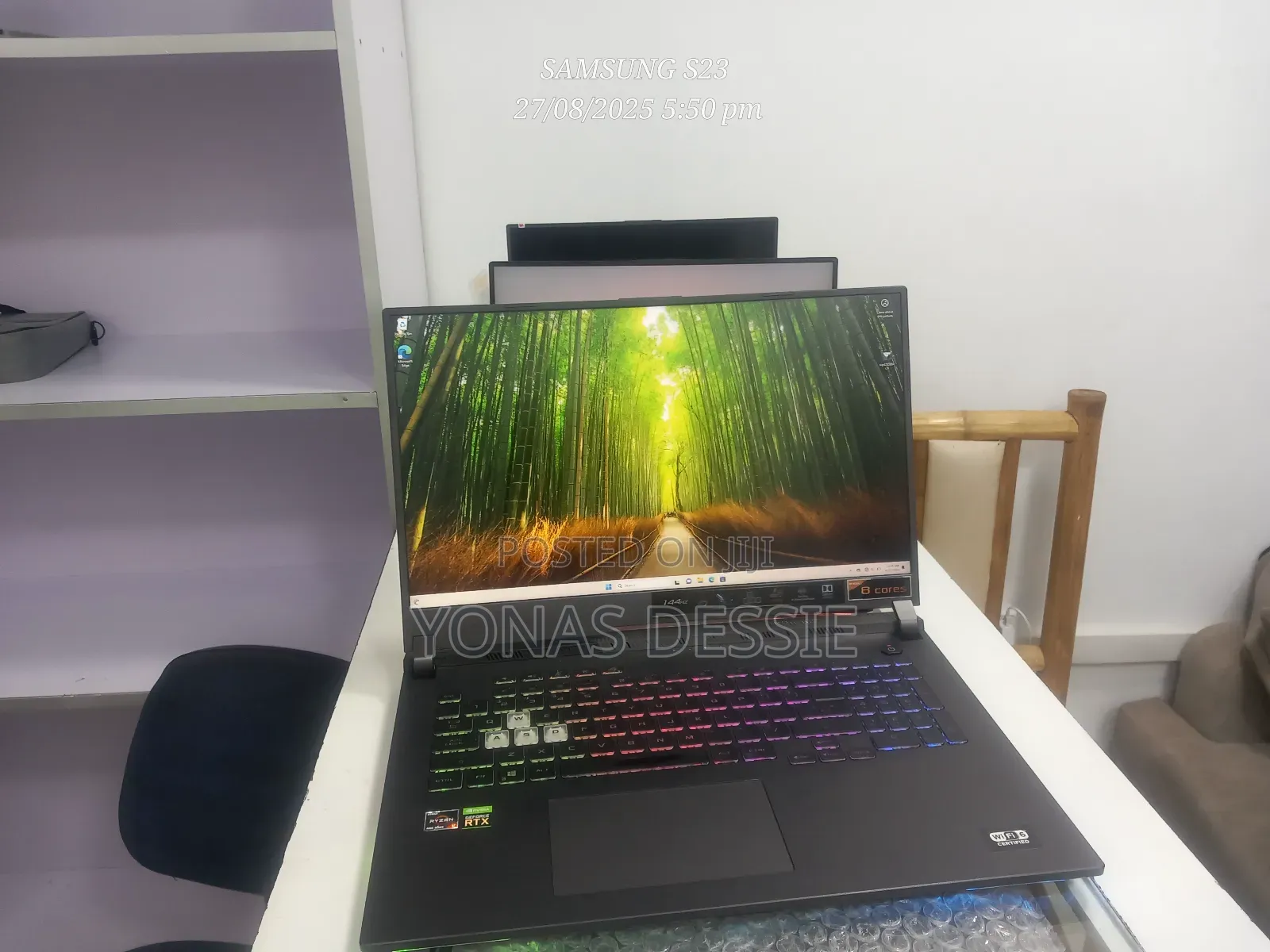 New Laptop Asus ROG Strix G17 16GB AMD Ryzen 7 SSD 1T