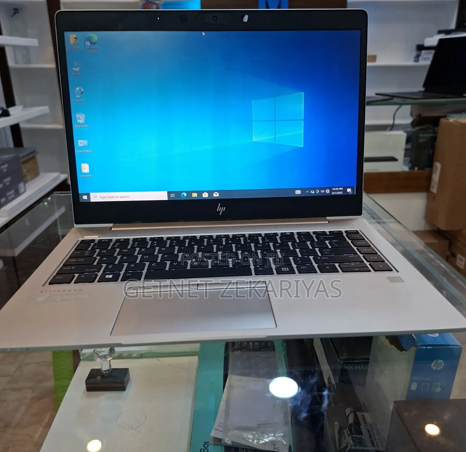 New Laptop HP EliteBook 840 G5 16GB AMD Ryzen 5 SSD 512GB