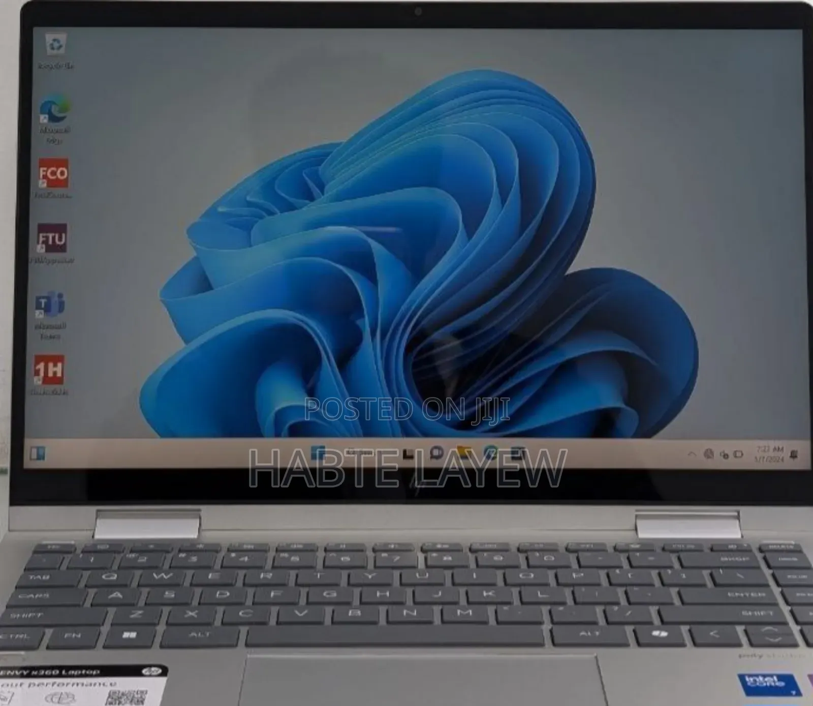 New Laptop HP Envy X360 16GB Intel Core I7 SSD 1T