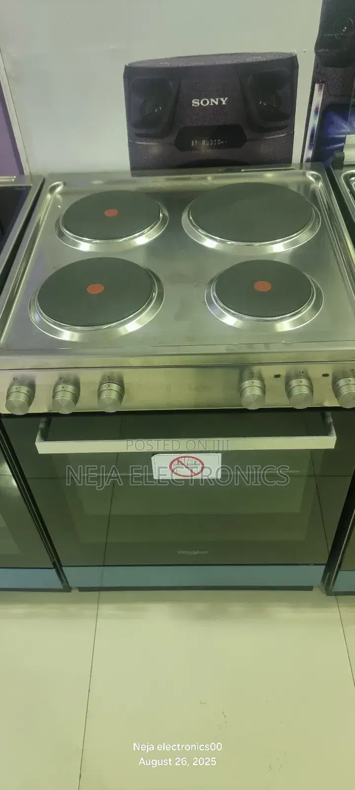 Whirlpool Ovens 4-Electric Cookers 60.Cm