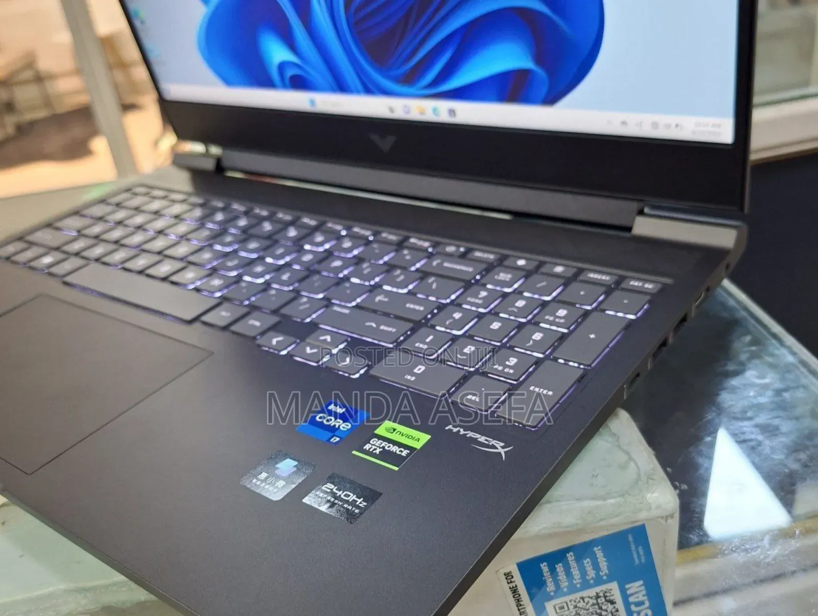 New Laptop HP Victus 16 16GB Intel Core I7 SSD 1T