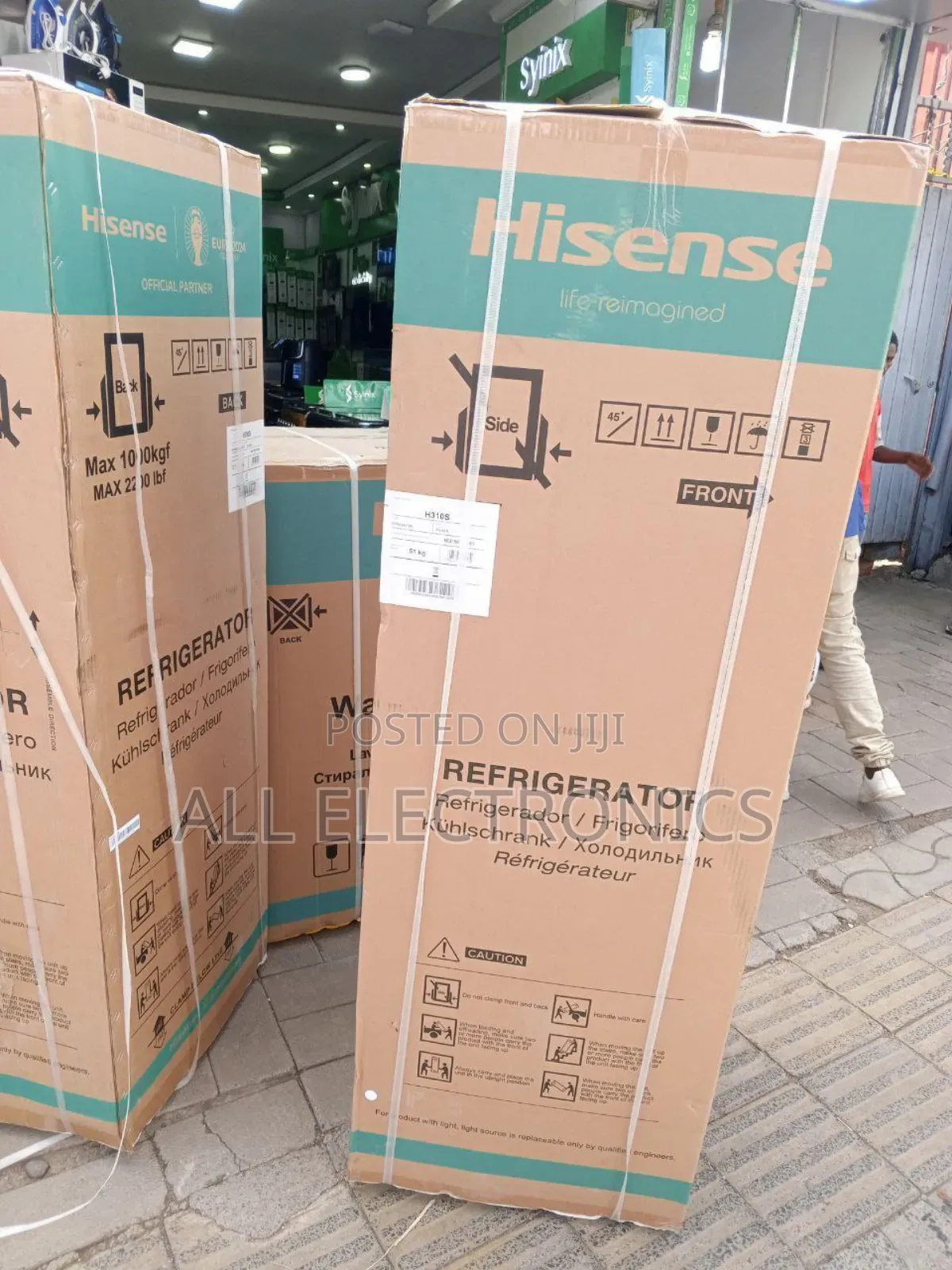 Hisense 410litre Fridge