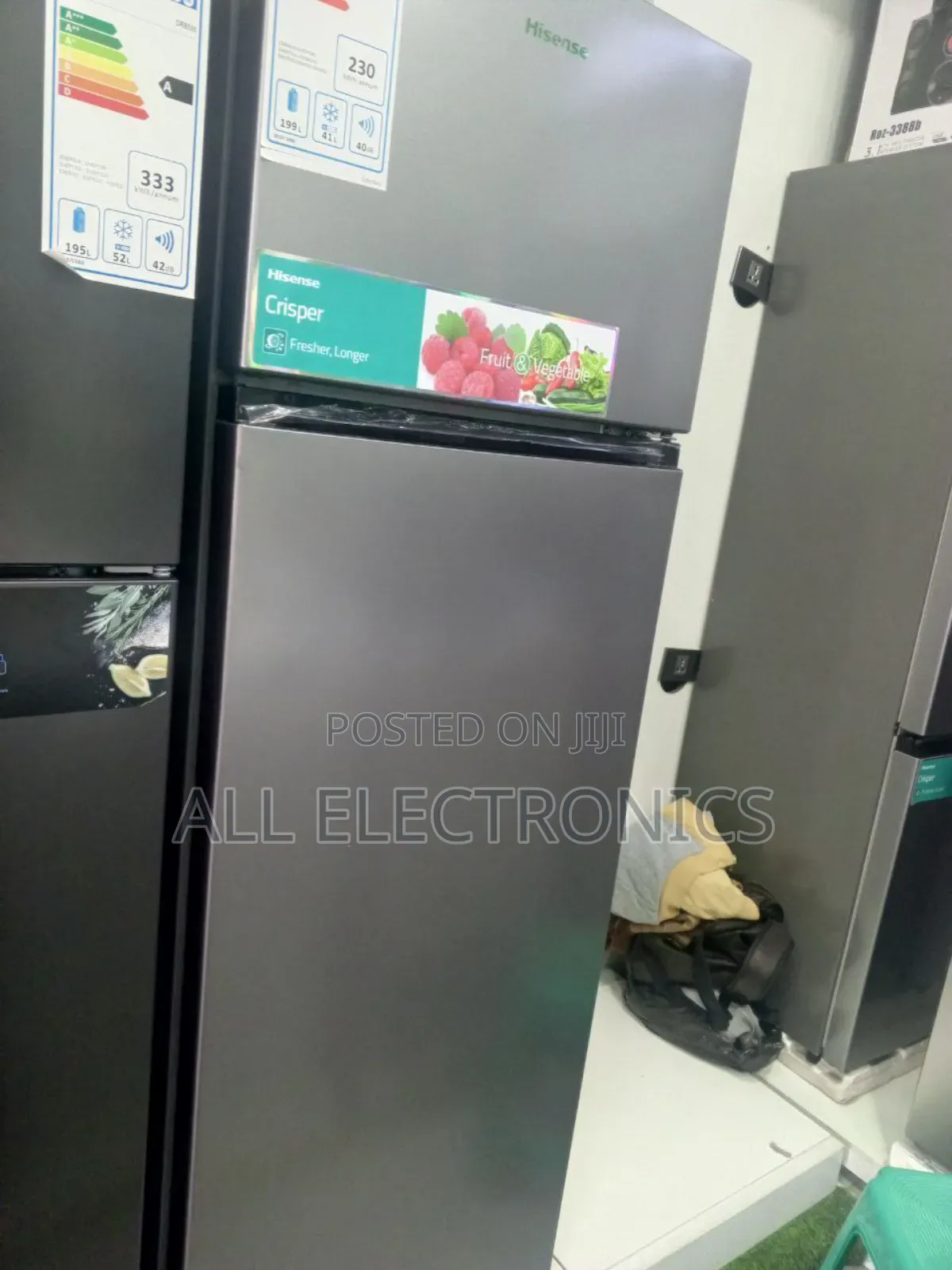Hisense 410litre Fridge
