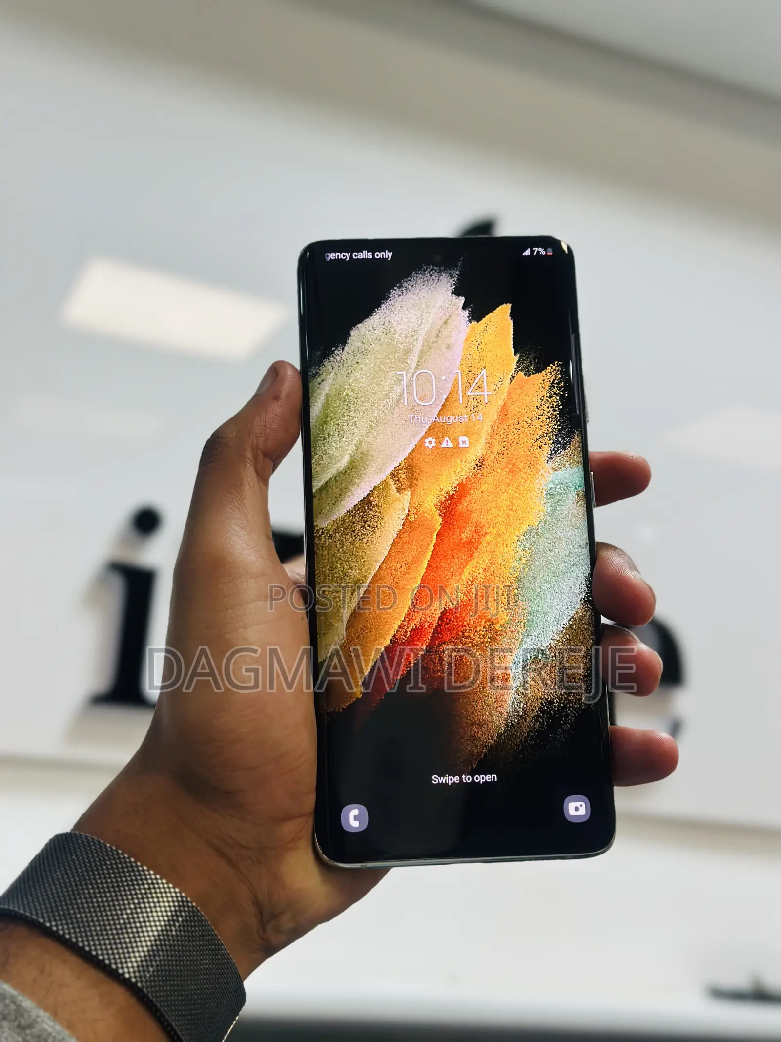 New Samsung Galaxy S21 Ultra 5G 128 GB Rose Gold