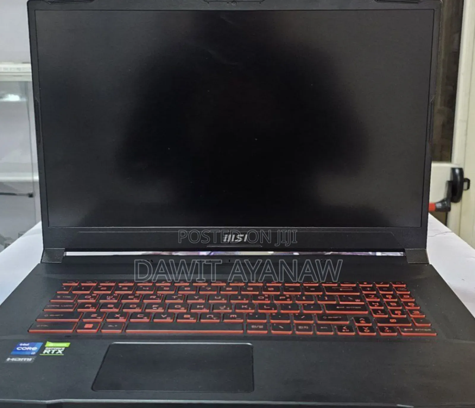 New Laptop MSI Katana GF66 16GB Intel Core I7 SSD 512GB