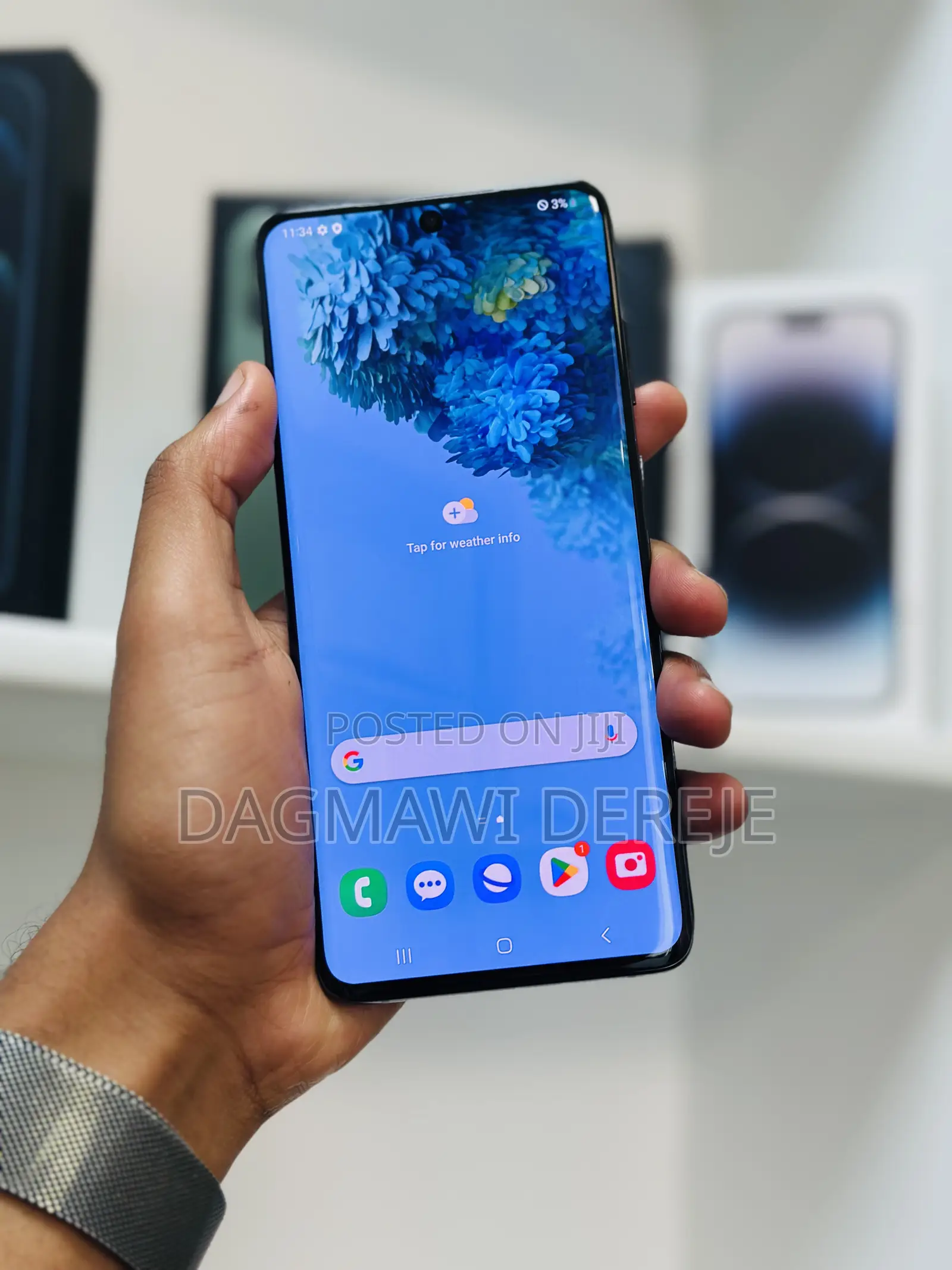 New Samsung Galaxy S20+ 5G 128 GB Black