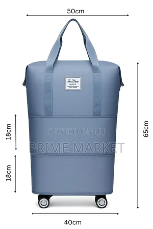 Photo - Universal Wheel Travel Bag Light Portable Big Storage Duffel Bag