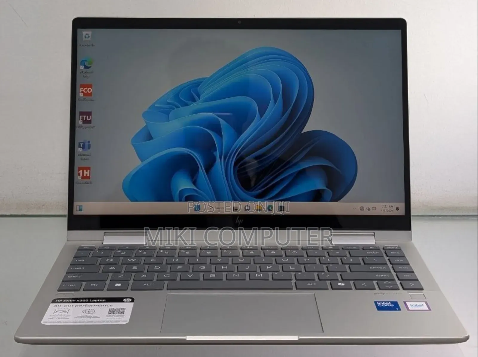 New Laptop HP Envy X360 16GB Intel Core Ultra 7 SSD 1T