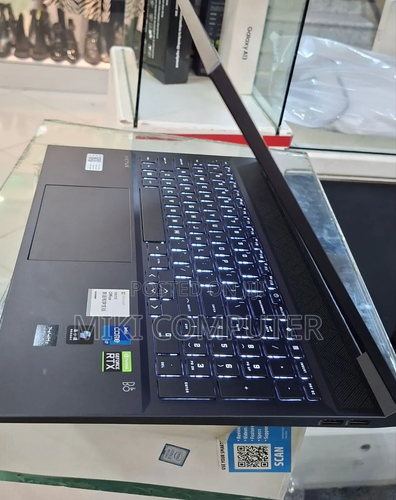 New Laptop HP Victus 16 16GB Intel Core I7 SSD 512GB