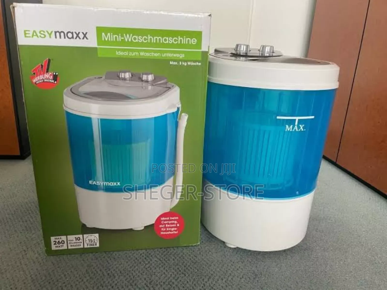 Sanford አነስተኛ የልብስ እና የጫማ ማጠቢያ ማሽን (Delivery Free)