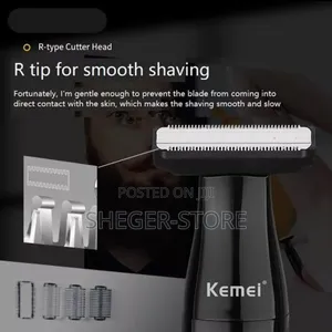 Orginal Kemei 3-in-1 Professional Body Trimmer (Delivery Free)