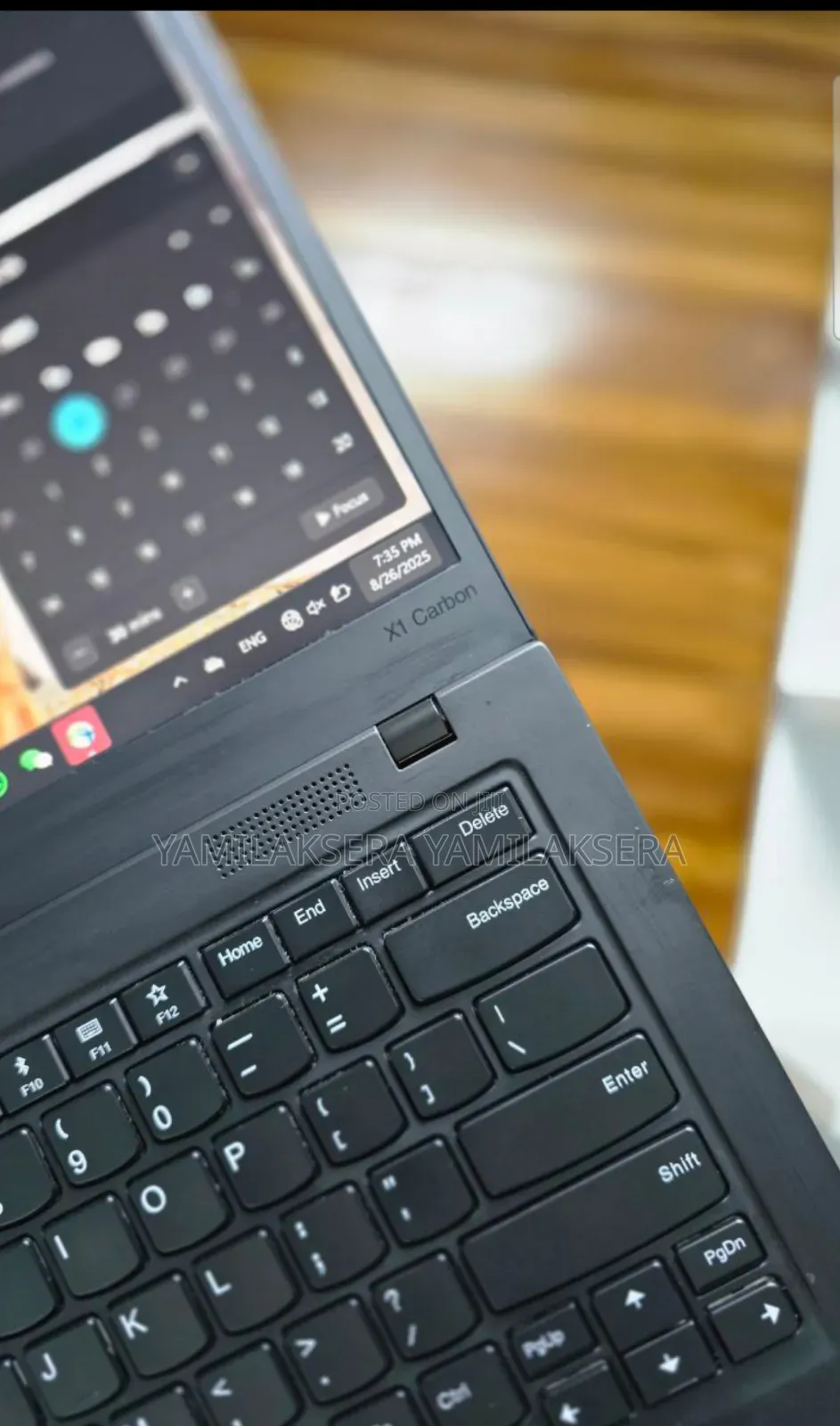 New Laptop Lenovo ThinkPad X1 Carbon 16GB Intel Core I7 SSD 512GB