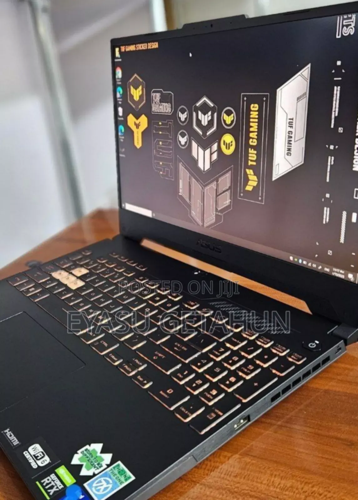 New Laptop Asus TUF Dash F15 16GB AMD Ryzen 7 SSD 512GB