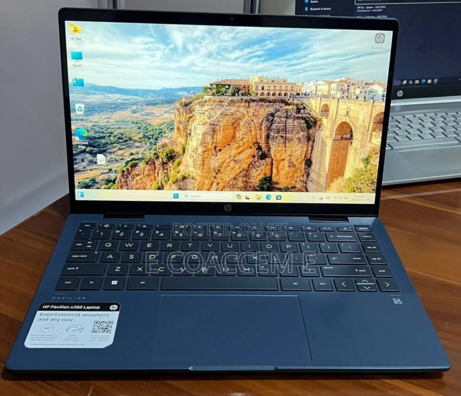 New Laptop HP 8GB Intel Core I3 SSD 256GB