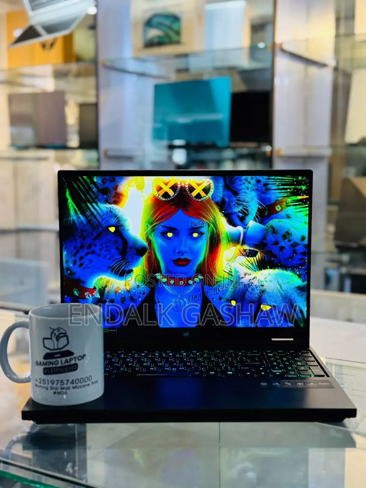 New Laptop Acer Predator Helios Neo 16 16GB Intel Core I9 SSD 1T