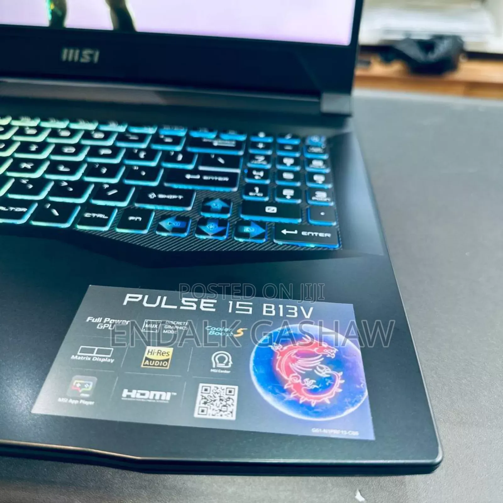 New Laptop MSI GF63 16GB Intel Core I7 SSD 1T