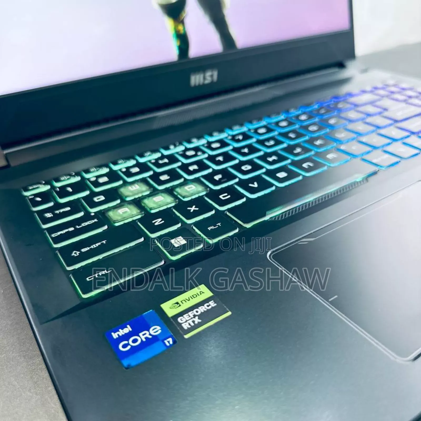 New Laptop MSI GF63 16GB Intel Core I7 SSD 1T