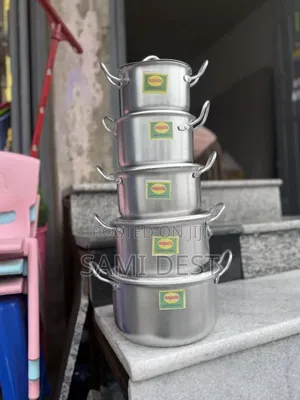 Majestic Aluminium Cookware Pot (2pc, 5pc)