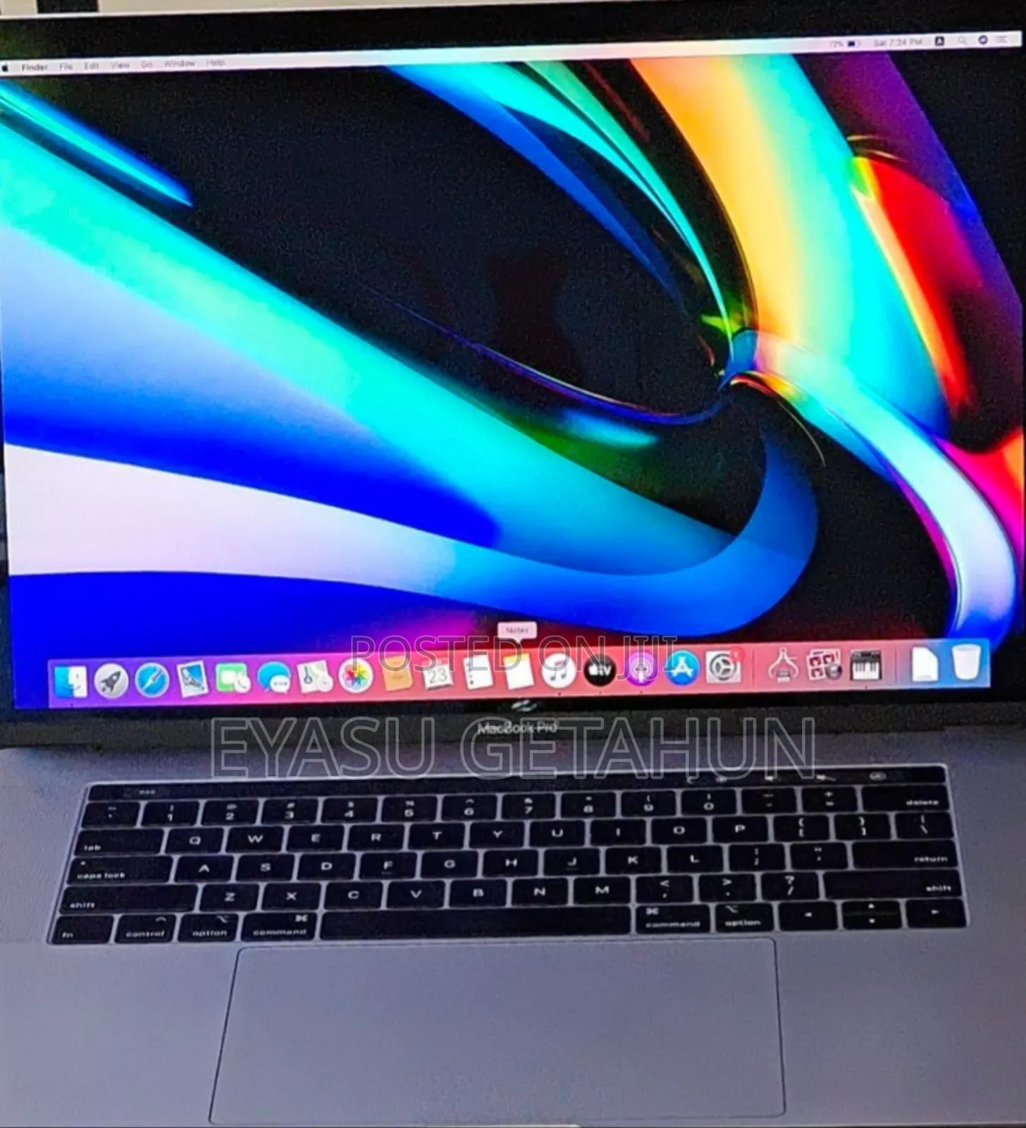 New Laptop Apple MacBook Pro 2019 32GB Intel Core I9 SSD 512GB
