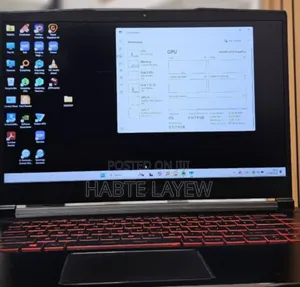 New Laptop MSI Raider GE76 12UGS 16GB Intel Core I7 SSD 1T