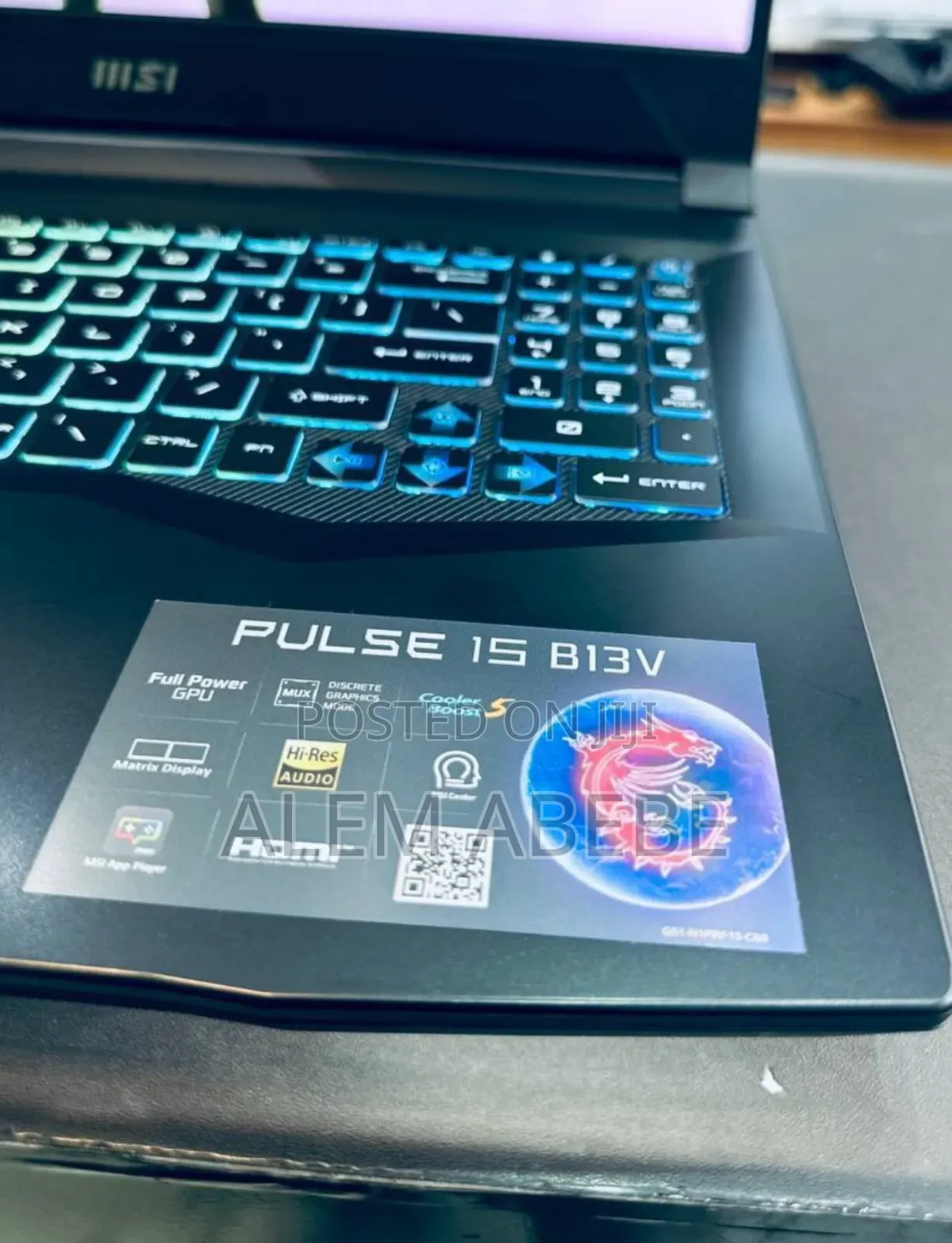 Laptop MSI Pulse GL66 16GB Intel Core I7 SSD 1T