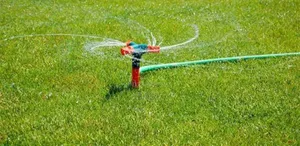 Rotating Garden Sprinkler.