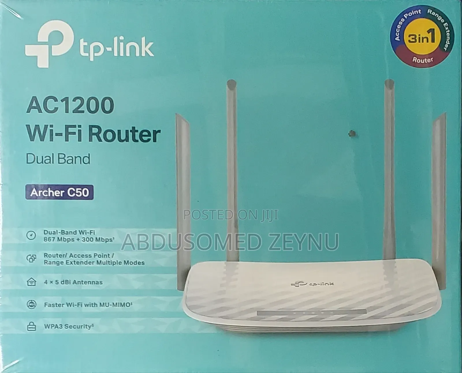 Wi-Fi Router Ac 1200 Tp-Link