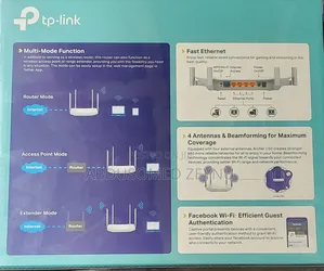 Wi-Fi Router Ac 1200 Tp-Link