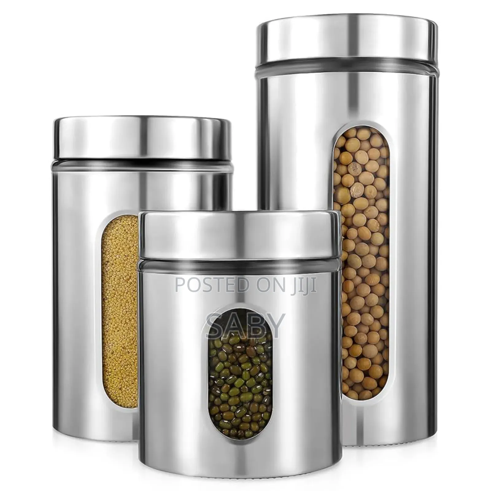 Stainless Steel 3 Pc Spice Rack