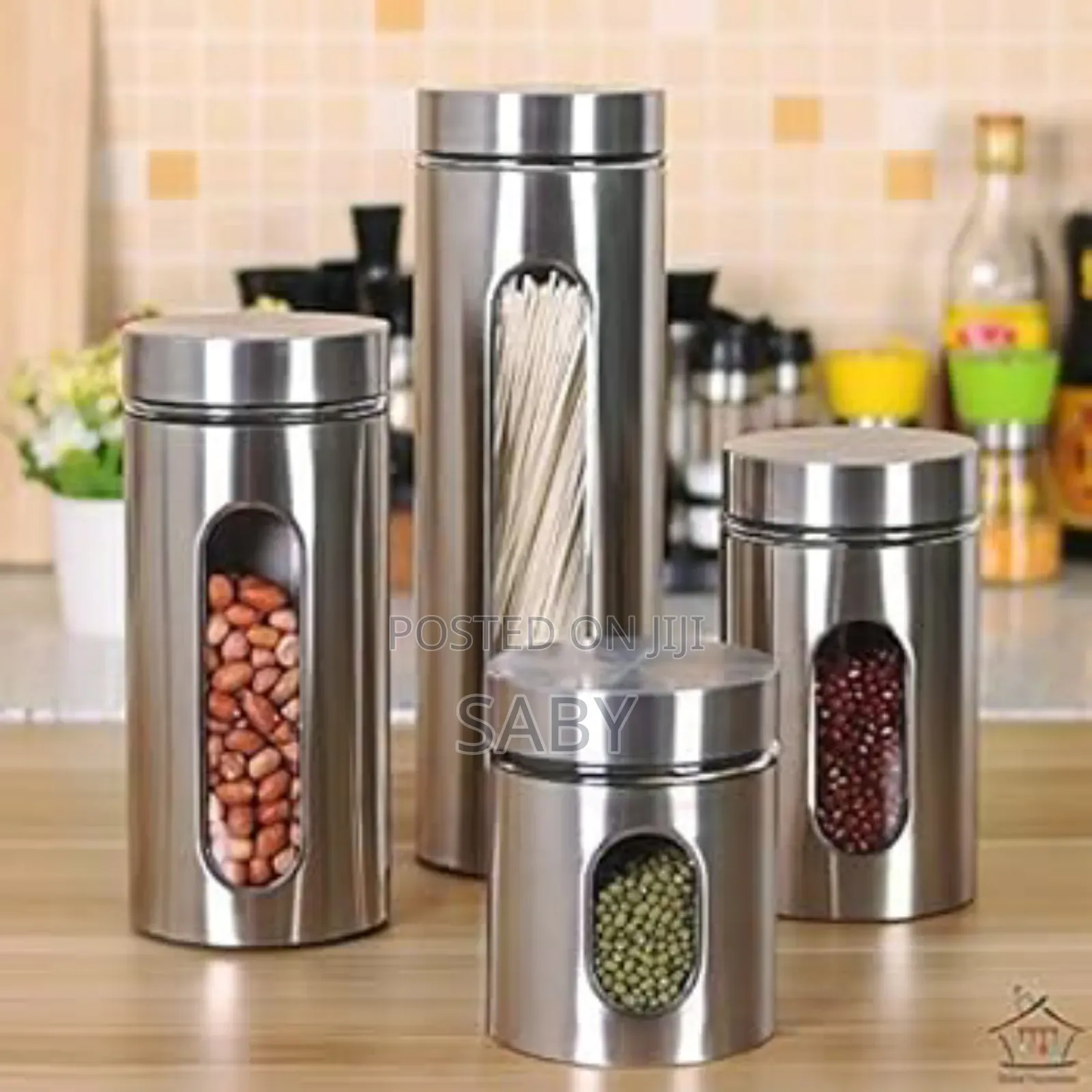 Stainless Steel 3 Pc Spice Rack