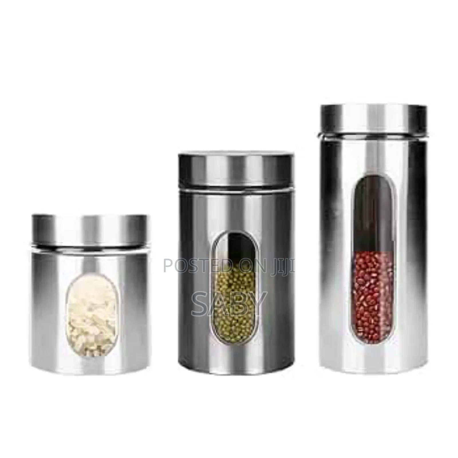 Stainless Steel 3 Pc Spice Rack