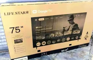 Lifestar Tv 75 Inch Frameless Android New 2025 Tv New Price