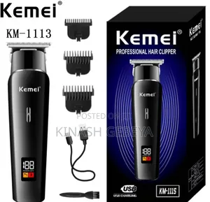 Kemie High Quality Hair Clipper(የፀጉር ቶንዶስ)