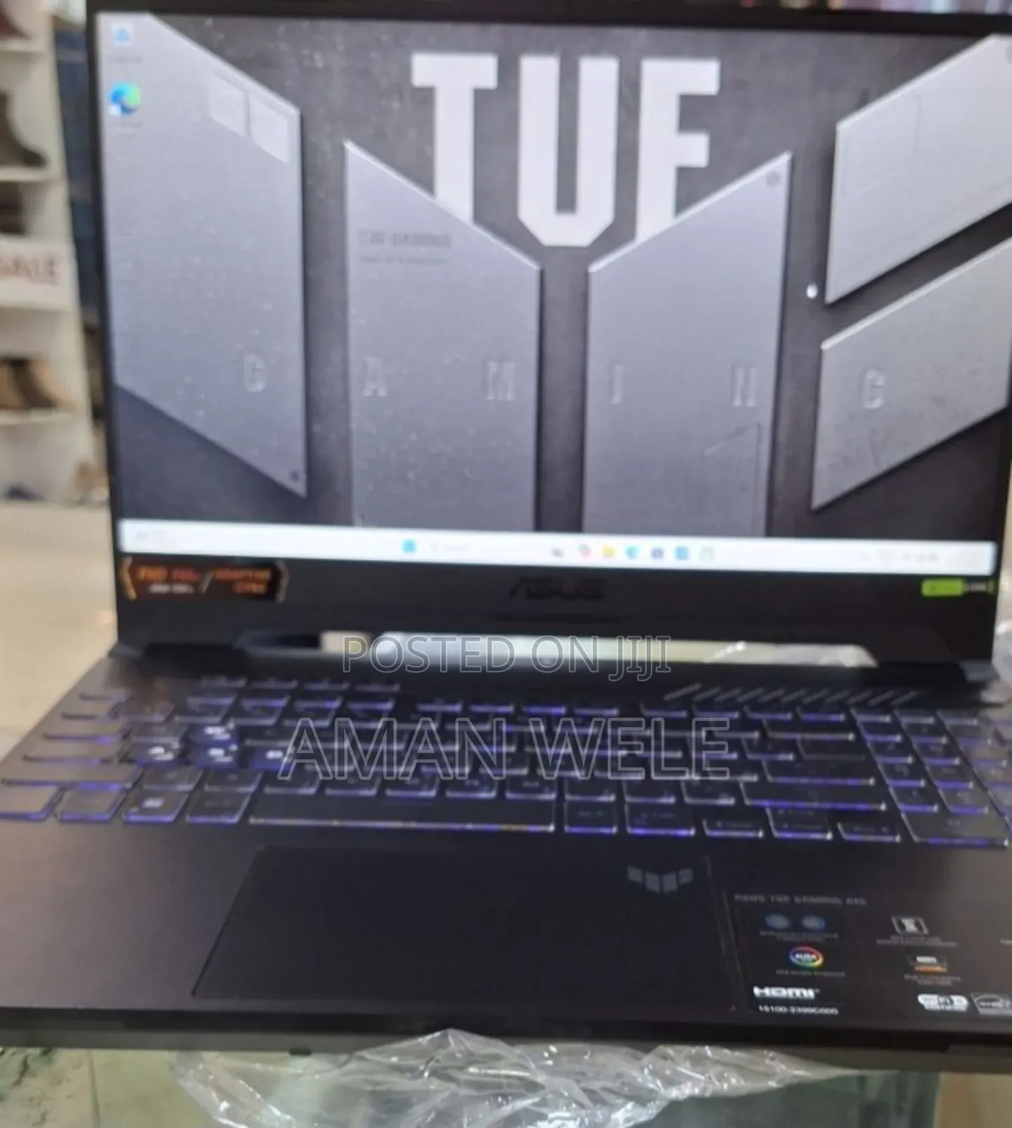 New Laptop Asus TUF Gaming A15 16GB AMD Ryzen 7 SSD 512GB