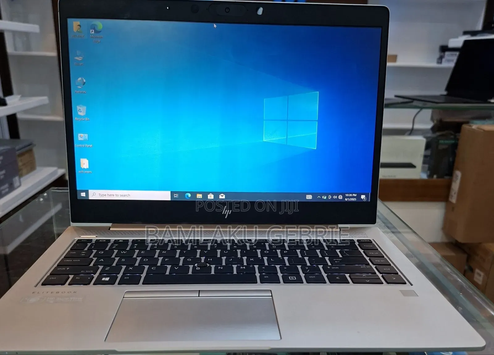 New Laptop HP EliteBook 840 G5 16GB AMD Ryzen 7 SSD 512GB
